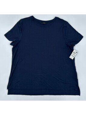 Soft Navy Short-Sleeve Crewneck Tee XL NWT